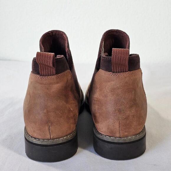 Chaco Womens Cataluna Explorer Chelsea Mahogany Leather Boot Size US 7 EU 38 - Picture 7 of 11